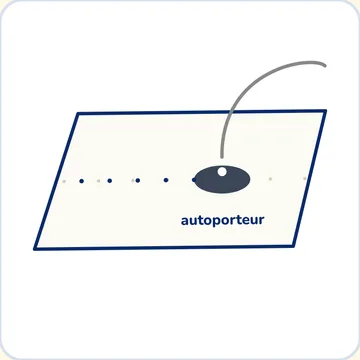 Table à coussin d'air et autoporteur